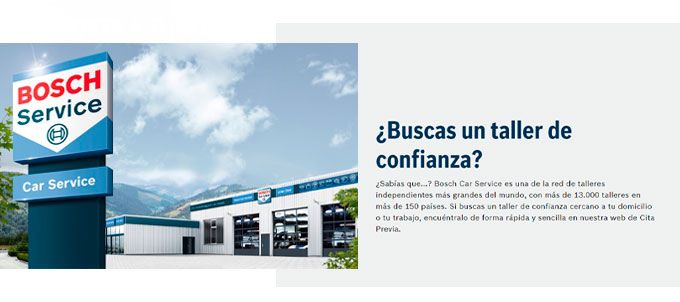 Bosch Car Service - La red de talleres de confianza